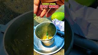 spicy mango 🥭🤤😋 #mango #mangorecipe #spicy #summerfruit #recipe #asmr