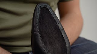 ПРОСТИЛАНИЕ СЛЕДА затянутой обуви | РУЧНОЕ изготовление ОБУВИ | КУРСЫ по ПОШИВУ ОБУВИ