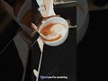 Basic heart ❤️ coffee swan 🦢 latte art in espresso machine #shortvideo #shorts #latteart #latte