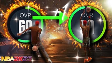 60 OVERALL but Every Point is +1 ATTRIBUTE UPGRADE on NBA2k23