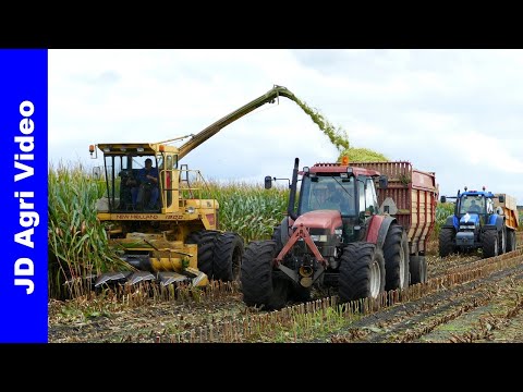 Mais 2021 | New Holland 1900 + M100 + TM135 | Mais Silage | v/d Streek Nunspeet | Mais hakselen