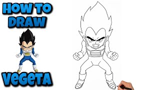 How To Draw Vegeta | Dragon Ball DAIMA #drawing #dragonballdaima