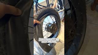 Fixing My E-Bike's Flat Tire — And the Washer Mistake Nobody Warns You About
