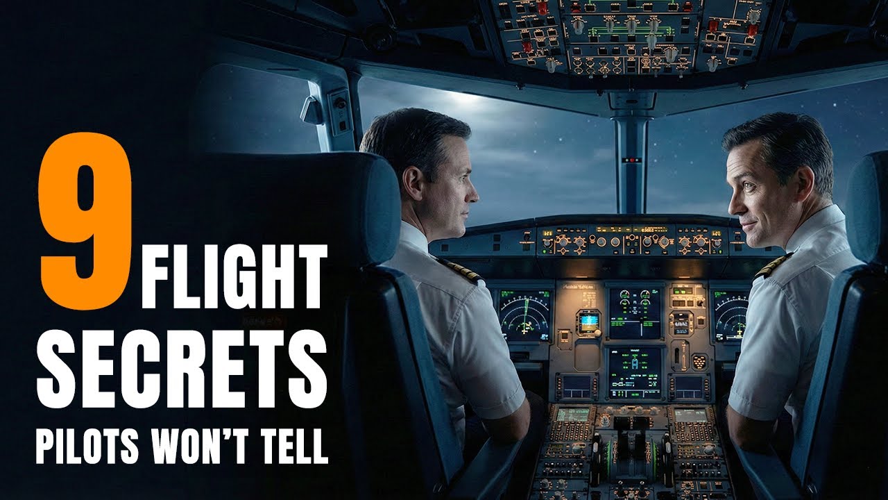 9 Flight Secrets PILOTS Avoid Explaining to YOU ALERT for Passengers