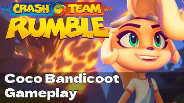 Crash Team Rumble Closed Beta - Coco Bandicoot Gameplay.