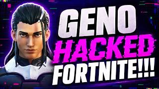 Geno HACKED Fortnite!!! (All CH7S4 LOBBY HACK CODES)