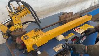 1.5' WALLACE COAST 1-1/2HRB HYDRAULIC MANDREL BENDER. STOCK # 1218425