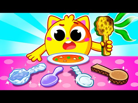Let's Choose a Spoon for Kids? | Funny Songs For Toddlers | Muffin Socks