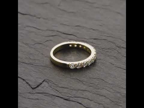 Video: Vestuviniai žiedai su Briliantais "Karališki 16"