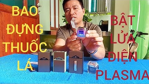 BAO ĐỰNG THUỐC LÁ KIÊM BẬT LỬA ĐIỆN HỘP QUẸT ĐIỆN PLASMA THẾ HỆ MỚI CỰC ĐẸP CHẤT LƯỢNG