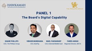 The Board's Digital Capability - A Panel DIscussion
