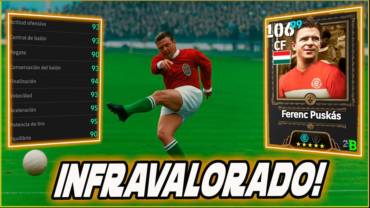 Puskas un Delantero que te Sorprenderá!! 