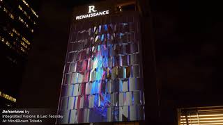 “Refractions” by Integrated Visions & Leo Tecosky at Mindblown Toledo