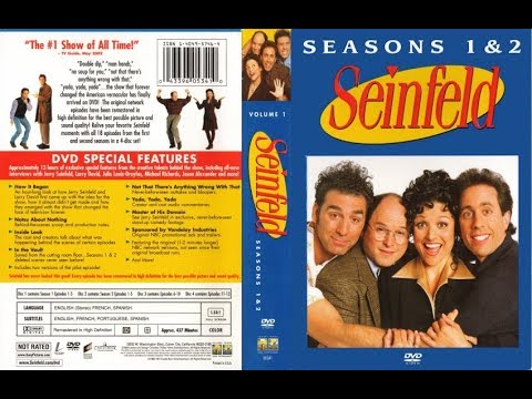 Seinfeld:Seasons 1 & 2 2004 DVD (Disc 1; Season 1) Menu Walkthrough ...