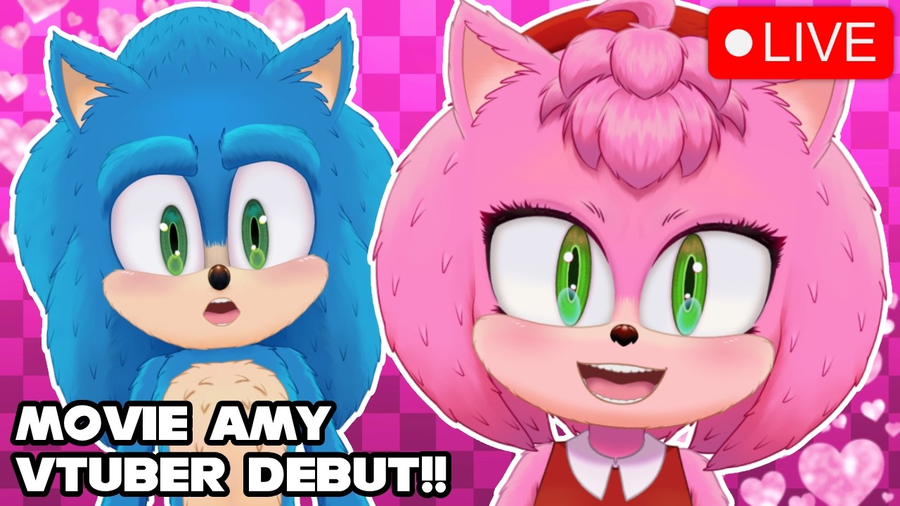 MOVIE AMY'S VTUBER DEBUT LIVESTREAM!!