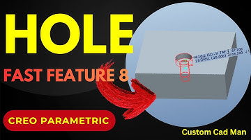 Fast Features – Feature 8: Hole Feature | Creo Parametric