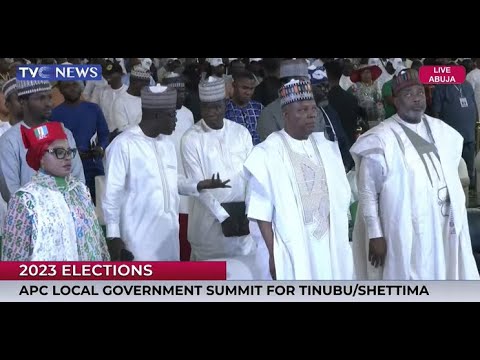 [ Live ] APC Local Government Summit For Tinubu/Shettima In Abuja