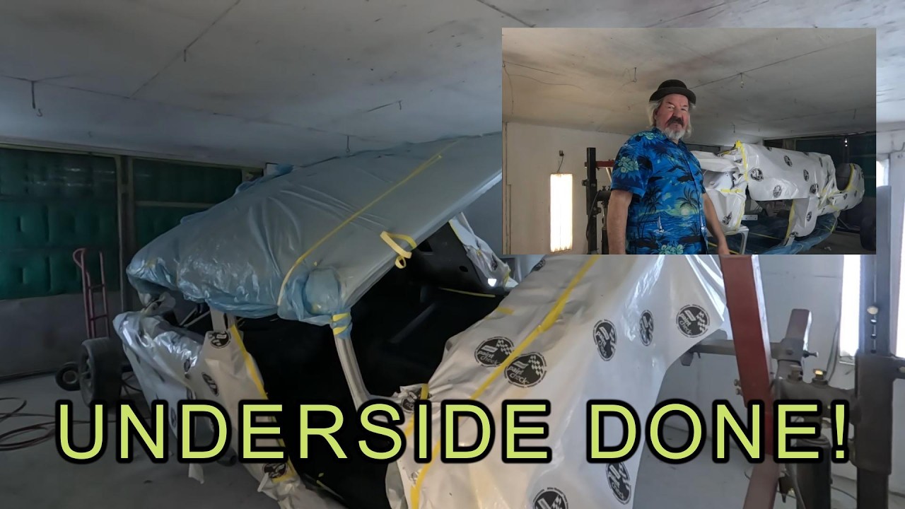 Underside Done! Priming & Box Liner Before the Frame Reunion