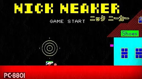 NICK NEAKER 👟 PC-8801 👟 Retro PC Game