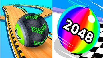 Going Balls vs Ball Run 2048 - Android iOS Mobile Gameplay Walkthrough