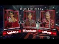 Sabina vs muskan vs dilen  knockout  the voice of nepal season 4