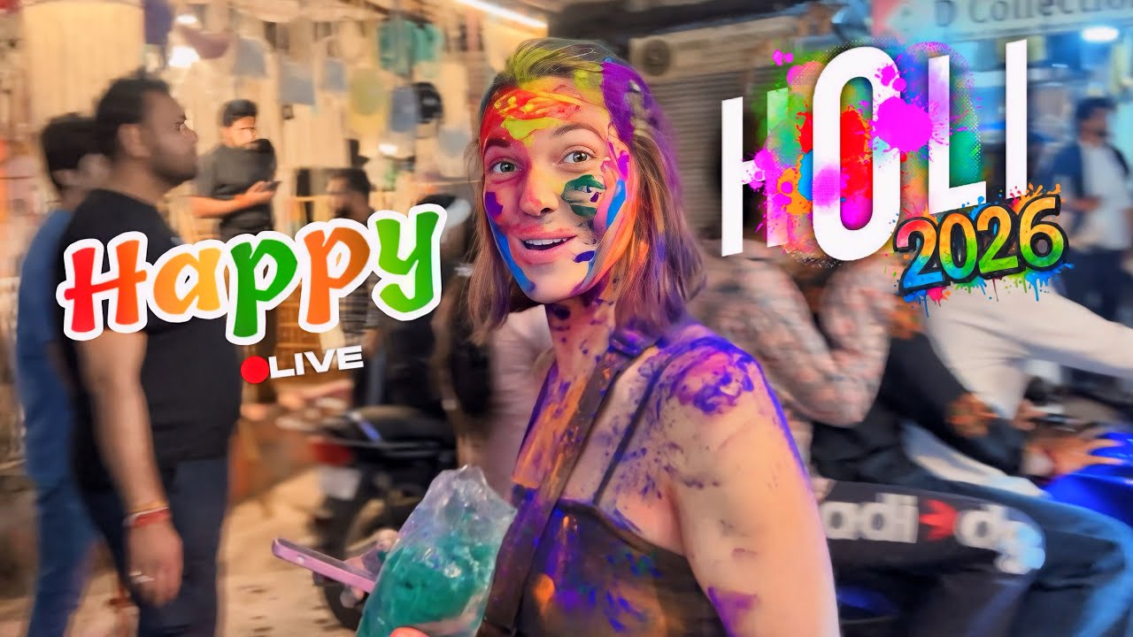 Pushkar Holi Festival 2026 ❤️ Night Holi Celebrate  Day-6 