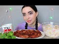 КОРЫСТНАЯ БЛОГЕРША / КУРИЦА В КИСЛО СЛАДКОМ СОУСЕ / МУКБАНК Ayka Emilly