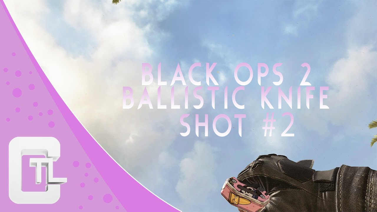 Black Ops 2 // Drone Ballistic Knife Shot 2
