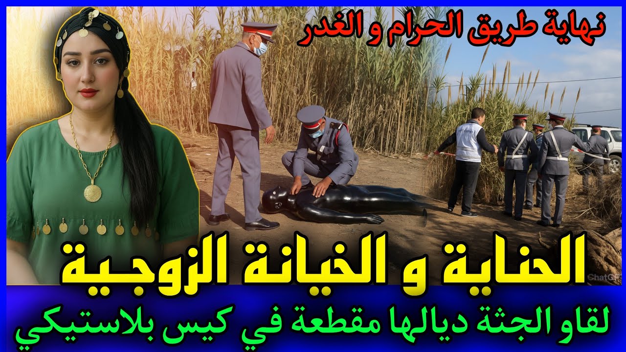 الحلقة 438 | الحناية و الخيـانة الزوجية ... لقاو الجـ ـثة ديالها مقطعة في كيس بلاستيكي,قصص بوليسية.