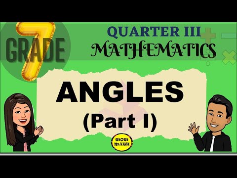 ANGLES || GRADE 7 MATHEMATICS Q3 — Math video cover