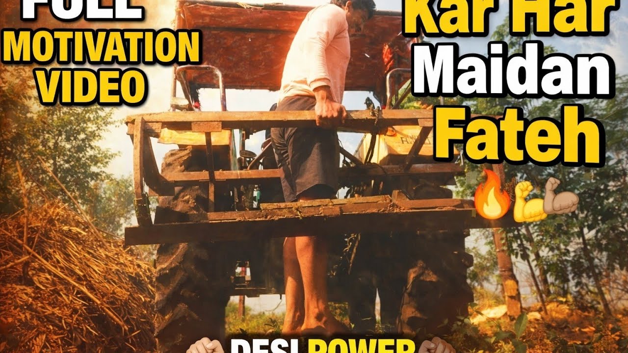 Kar Har Maidan Fateh | Village Hard Work Motivation song rudra raw