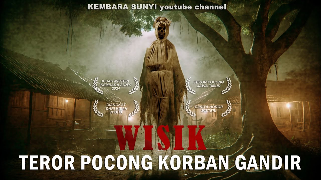 NGERI‼️SBLM TEWAS GANDIR SERING DPT BISIKAN GAIB. TEROR POCONG PALING BRUTAL DI JATIM‼️#wisik #horor