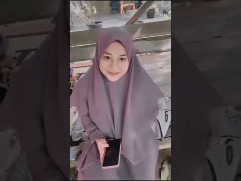 jilbab coklat suka maen terong bikin nafas ngos ngosan