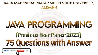 Java programming in bca MCQ|Bca MCQ question|java MCQ question|#mcq #bca #exam #subscribe #share