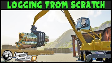 Getting Our Moneys Worth! - Logging From Scratch 188 - Farming Simulator 2019 - FDR Logging