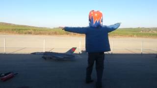 100cc Yak54 hover torque roll crash @ cluzeauu