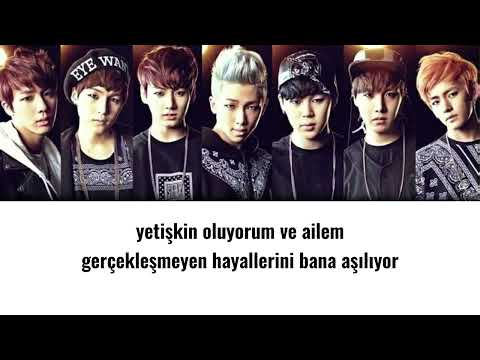 BTS - No more dream ( türkçe ) #bts