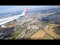 WizzAir A320: Best City Views over Vienna after Takeoff!