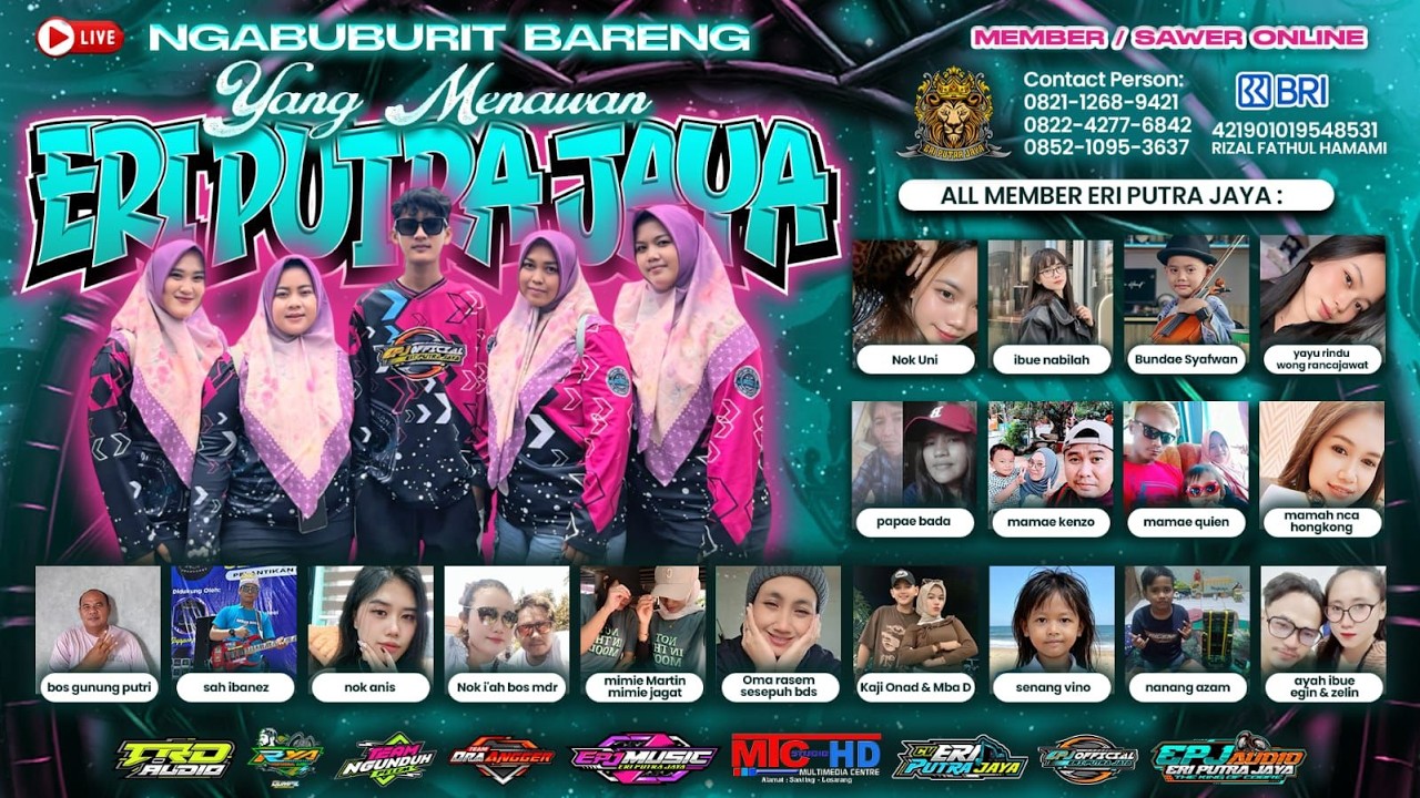 LIVE STREAMING NGABUBURIT BARENG EPJ MUSIC - SENIN 23 FEBRUARI 2026