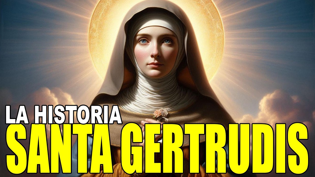 🔎 DESCUBRE la INSPIRADORA VIDA de SANTA GERTRUDIS ✝️