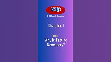 ISTQB CTFL 2024 Why is Testing Necessary? Quiz 🧠 | True or False Challenge | Software Testing Exam