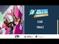 Lead finals || Edinburgh 2022