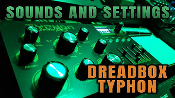 Dreadbox Typhon Analog Synth in a Dawless Setup