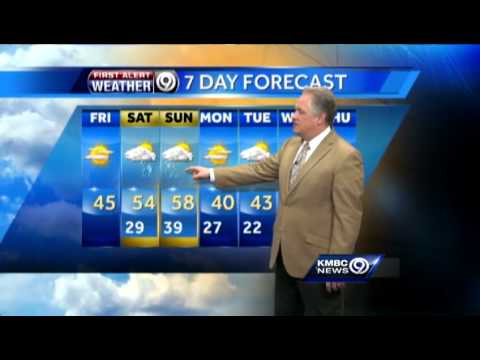 Rain chances on increase for the weekend - YouTube