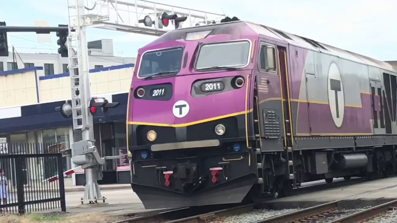 Loud MBTA train horns YouTube