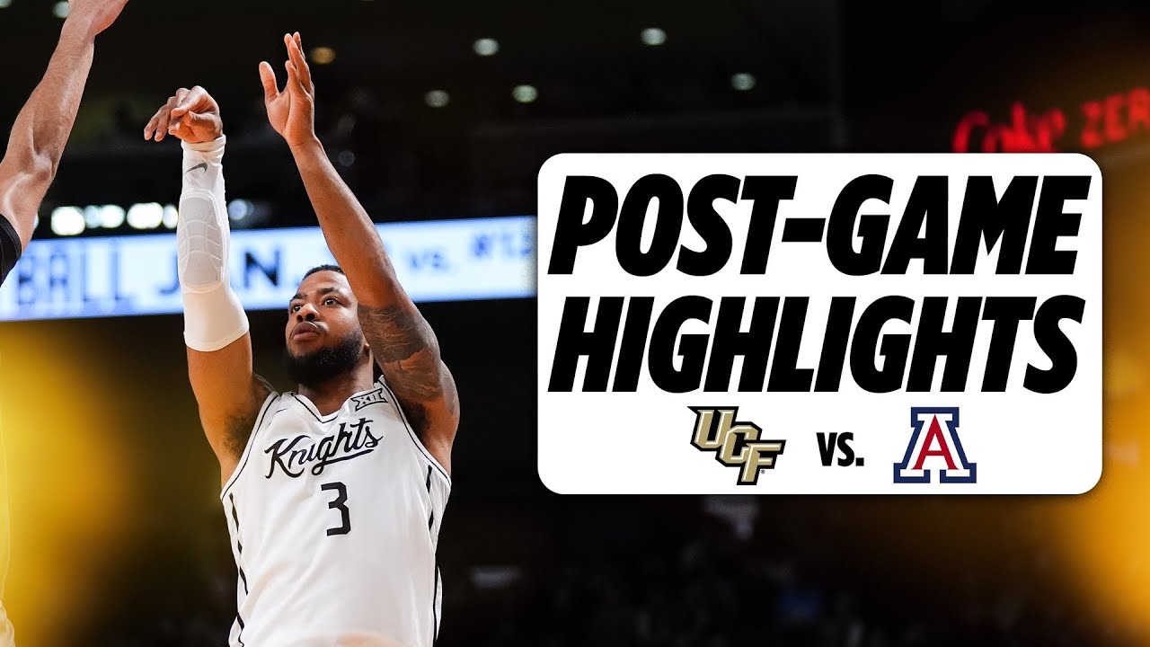 UCF Men's Basketball vs. Arizona, // FULL GAME HIGHLIGHTS // Jan