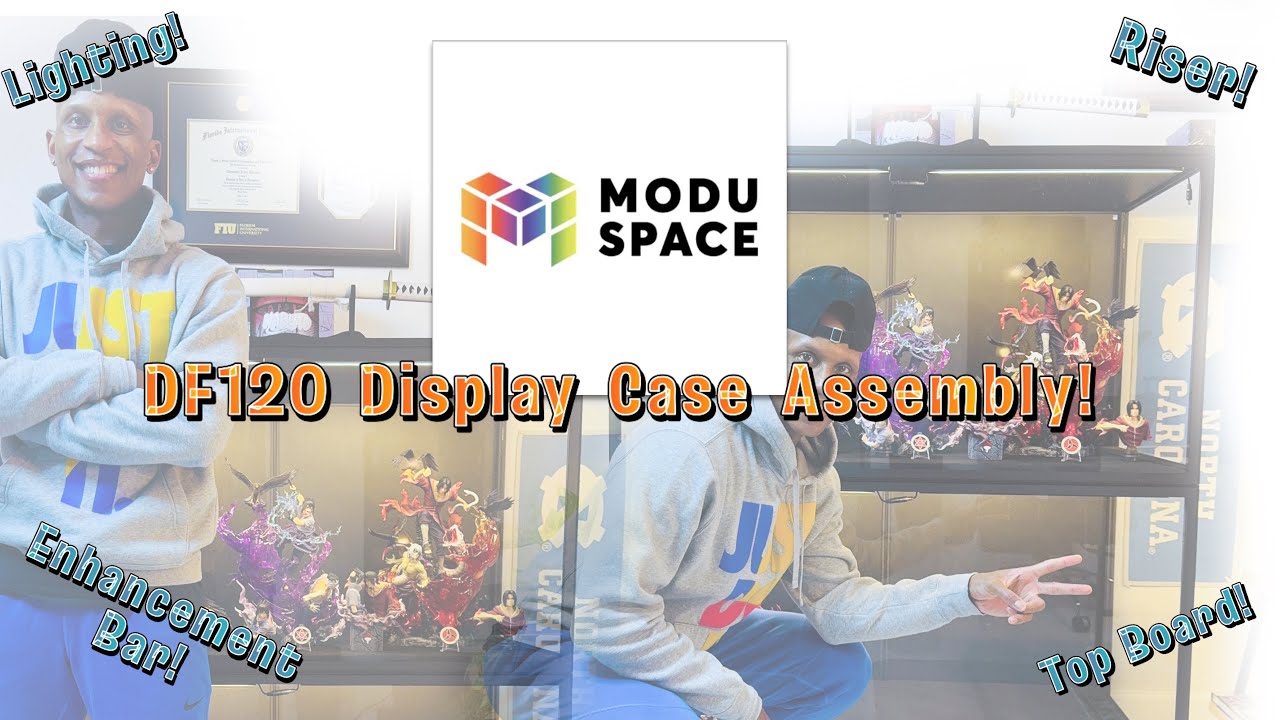 Moduspace DF120 Display Case, Riser, Lighting, & Enhancement Bar ...