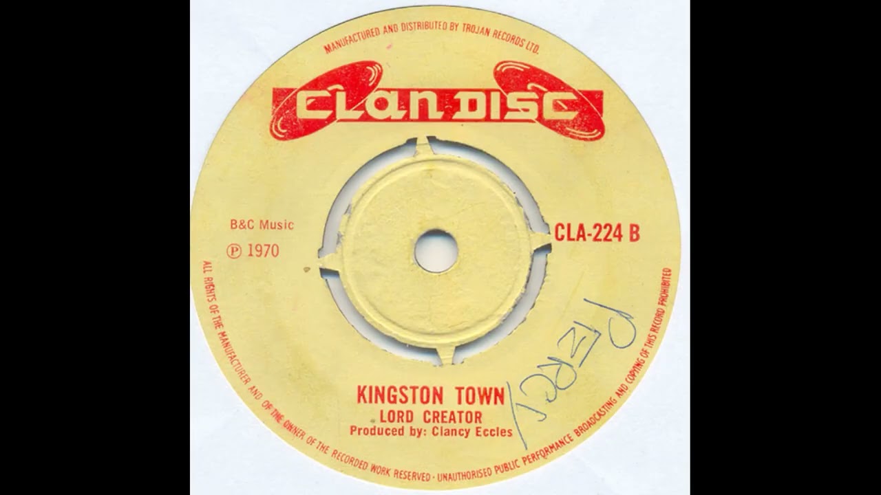 Lord Creator: Kingston Town - YouTube