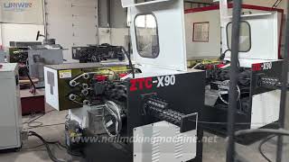 High Speed Nail Making Machine in Action – Ghana Customer Visit at Uniwin Factory