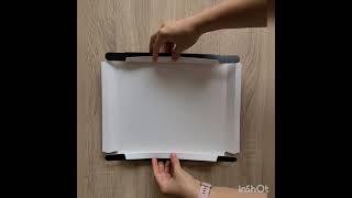 How to assemble the base of a Square Box
